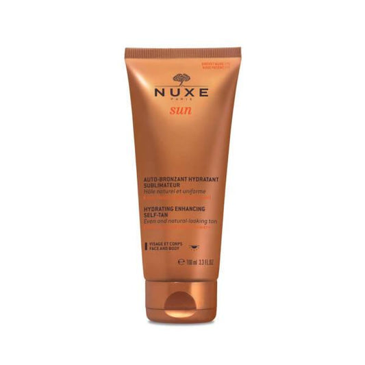 Crème autobronzante hydratante Nuxe 100 ml - Lait autobronzant hydratant non comédogène pour un bronzage naturel