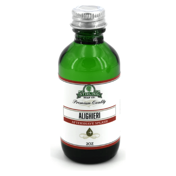 Stirling Soap Co. Alighieri Shaving Collection Shaving Set Pasteur Pharmacy Aftershave Splash 2oz