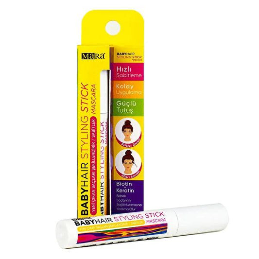 Bâton coiffant Mara – Dompte les mèches rebelles, apporte de la définition, bâton de cire de finition nomade 70 ml