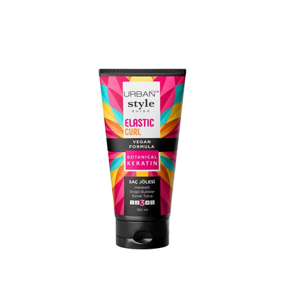 URBAN Care Style Guide Gel Coiffant Elastic Curl - 150 ml, Boucles Naturelles, Fixation Souple, Définition des Boucles