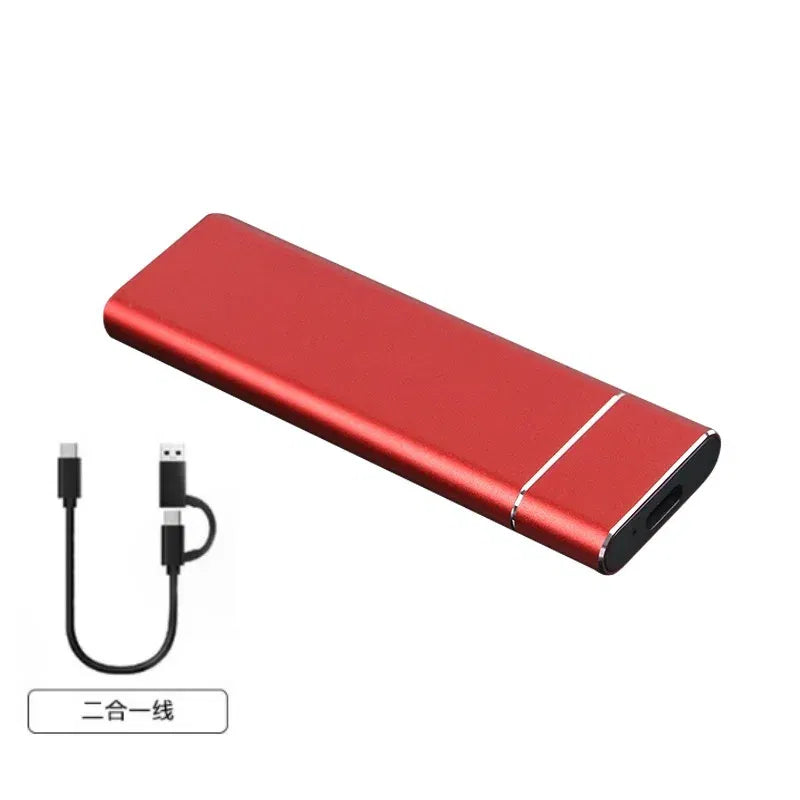 Color: Beige - Aluminum Alloy M.2 HDD Enclosure Case Hard Drive Box B-KEY External Hard Drive Box USB C Interface Support SATA & NVME Protocol