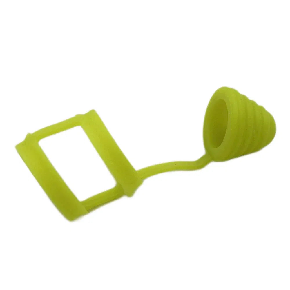 Color: Pink - 810 Silicone Rubber Band Fat Bubble Glass Ring Dust Cap Covers for 810 Drip Mouthpiece