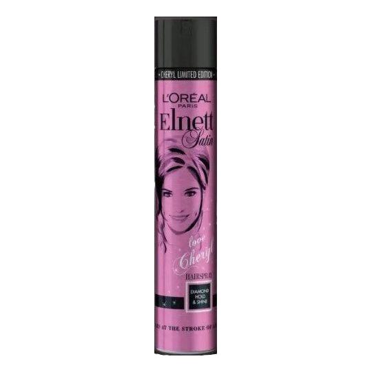 L'Oreal Elnett Satin Cheryl Limited Edition Diamond Hold & Shine Hair Spray 400Ml Hair Spray Pasteur Pharmacy