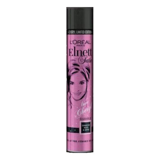 L'Oreal Elnett Satin Cheryl Limited Edition Diamond Hold & Shine Hair Spray 400Ml Hair Spray Pasteur Pharmacy