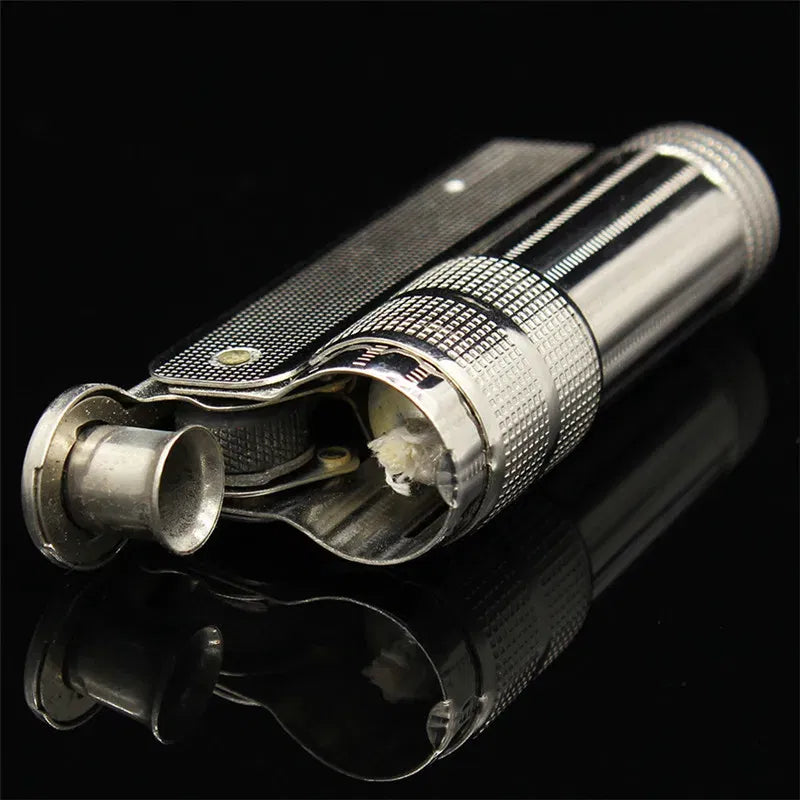 Color: Pink - Original IMCO Lighter Old Gasoline Flint Lighter Windproof Stainless Steel Cigarette Petrol Oil Lighter Inflated Gadgets Man