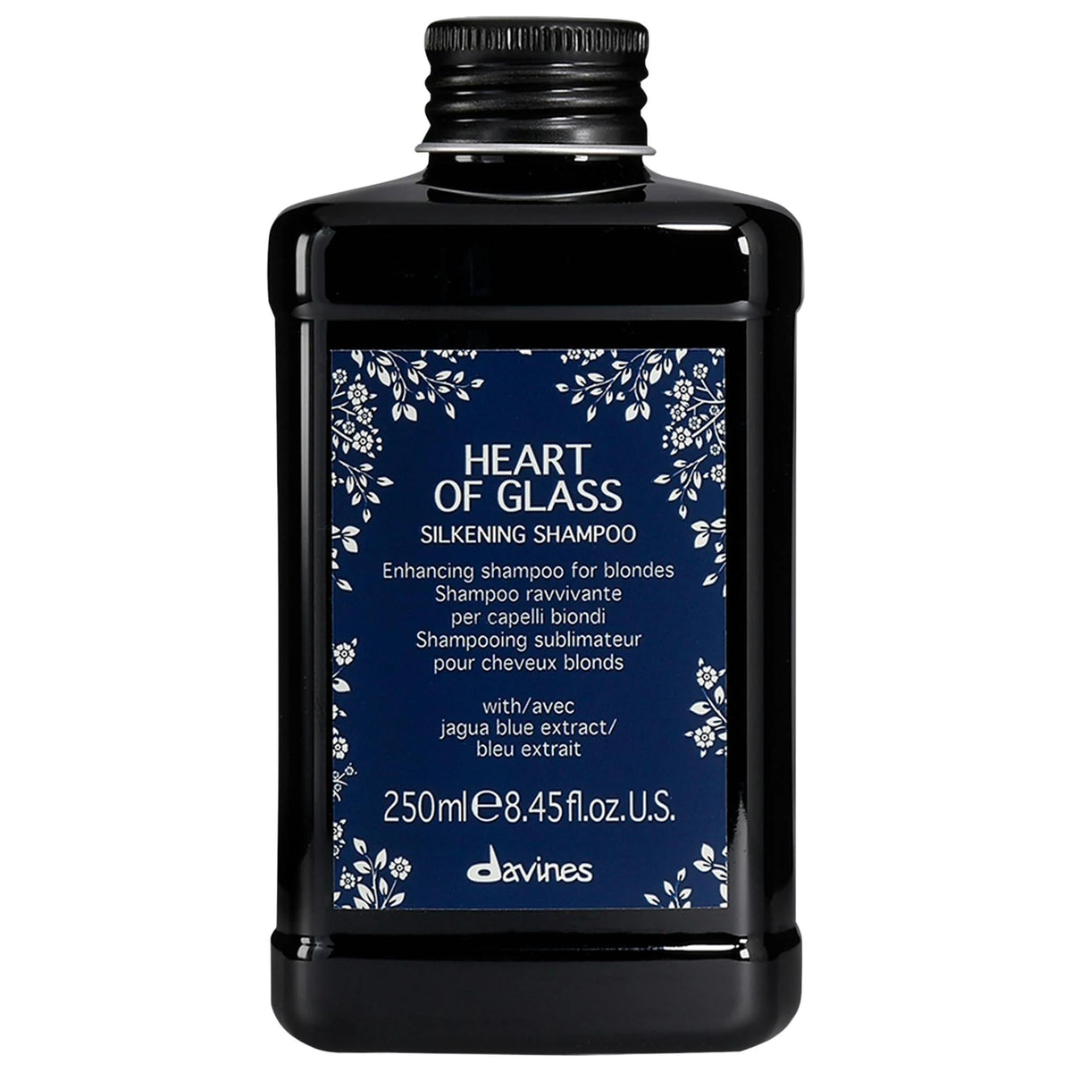 Heart of Glass Silkening Shampoo for Blondes - Anti-Brass, Vegan, Color-Safe - Brighten, Nourish & Enhance Your Blonde Hair