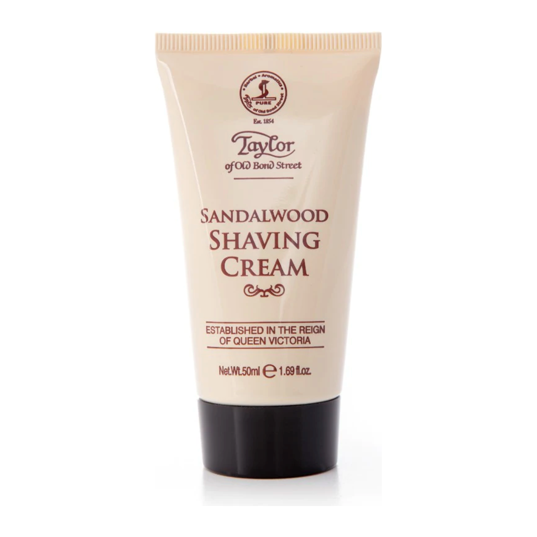 Taylor Of Old Bond Street Sandalwood Shaving Cream Travel Tube 1.7 Oz Shaving Cream Pasteur Pharmacy