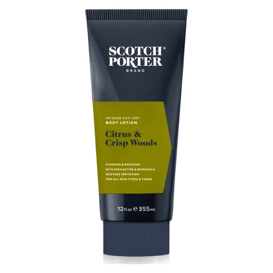 Scotch Porter Citrus & Crisp Woods Body Lotion 12 oz Body Lotion Pasteur Pharmacy