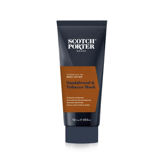Scotch Porter Sandalwood & Tobacco Musk Body Lotion 12oz Body Lotion Pasteur Pharmacy