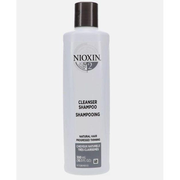 Nioxin Diameter 2 Cleanser Shampoo Natural Hair Progressed Thinning 10.1 fl oz Shampoo Pasteur Pharmacy