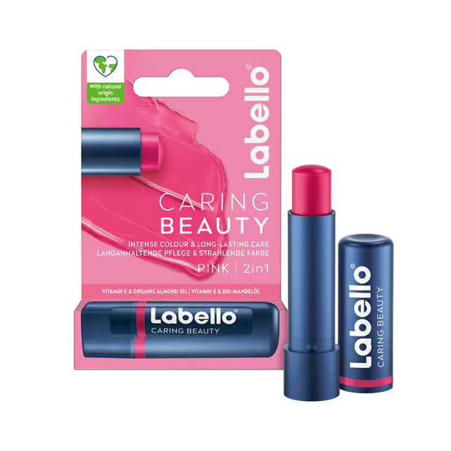 Labello Caring Beauty Pink Vehicle Soft Tops Pasteur Pharmacy