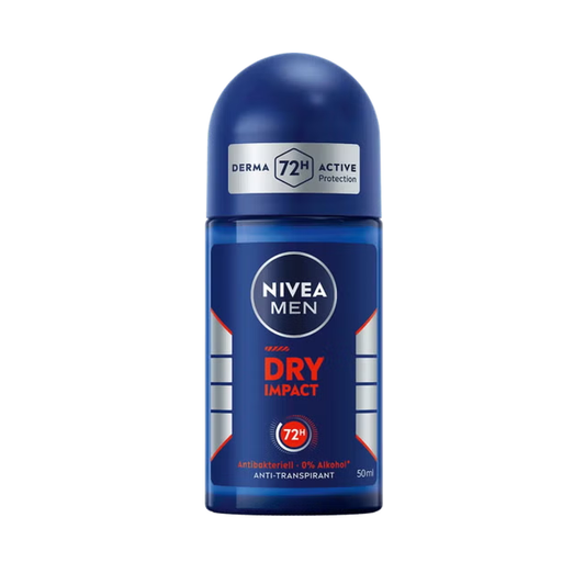 Nivea Men Dry Impact Anti-Perspirant Roll-On 72h Extreme Protection 50ml Deodorant & Anti-Perspirant Pasteur Pharmacy