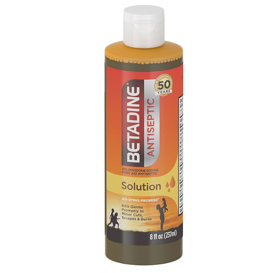Betadine Antiseptic, First Aid Solution 8 Fl Oz First Aid Pasteur Pharmacy