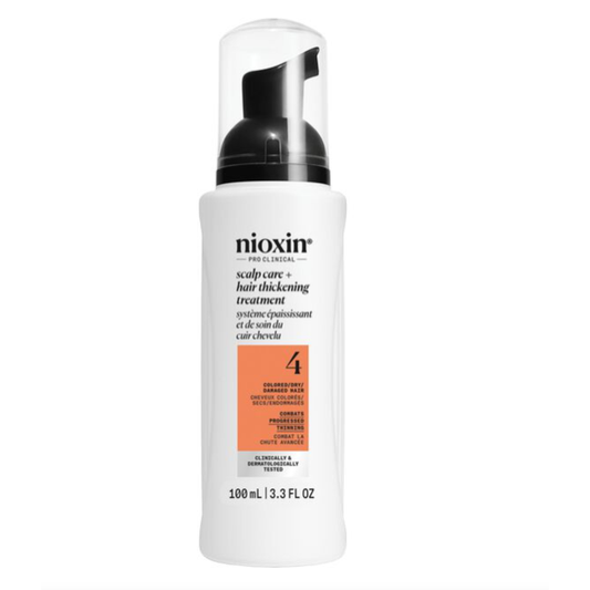 Nioxin Pro Clinical 4 Color/Dry/Damage Hair Scalp Care + Hair Thickening Treatment 3.3 Oz Hair Loss Treatments Pasteur Pharmacy