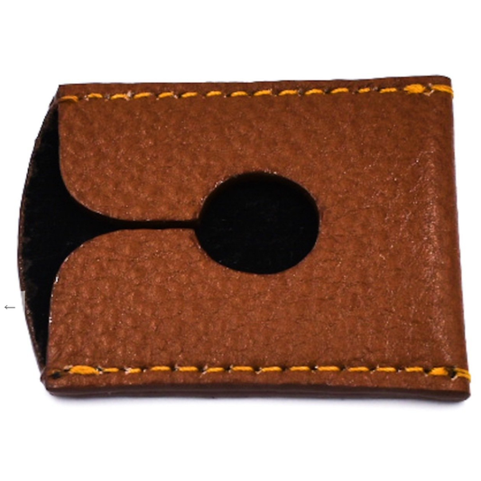 Parker LRCBR Brown Leather Razor Cover Razor Cover Pasteur Pharmacy
