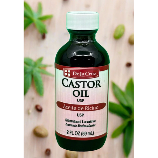De La Cruz Castor Oil, Pure For Hair & Skin - 2 Fl Oz Health & Beauty Pasteur Pharmacy