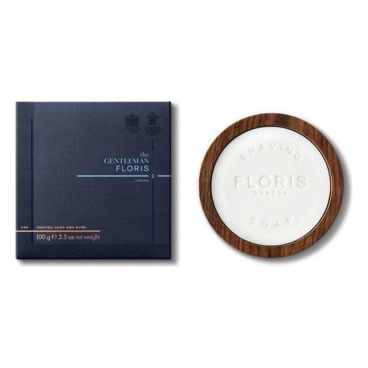 Floris London No. 89 Shaving Soap In A Wooden Bowl 100g Shaving Soap Pasteur Pharmacy
