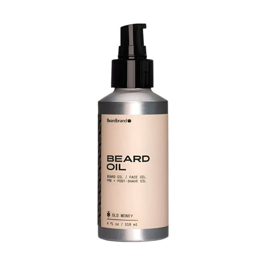 Beardbrand Old Money Beard Oil 4 oz Beard Oil Pasteur Pharmacy
