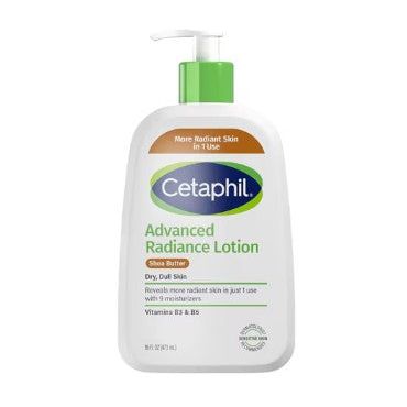 Cetaphil Body Advanced Radiance Lotion with Shea Butter for Dry, Dull Skin - 16.0 Fl Oz Lotion Pasteur Pharmacy