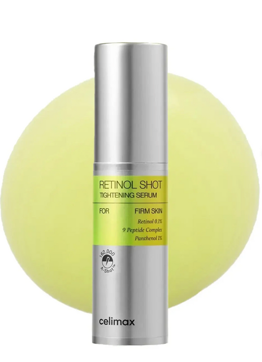 Celimax Retinol Shot Tightening Serum 30ml | Pore-Refining, Firming & Anti-Aging Care