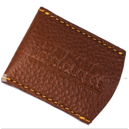 Parker LRCBR Brown Leather Razor Cover Razor Cover Pasteur Pharmacy