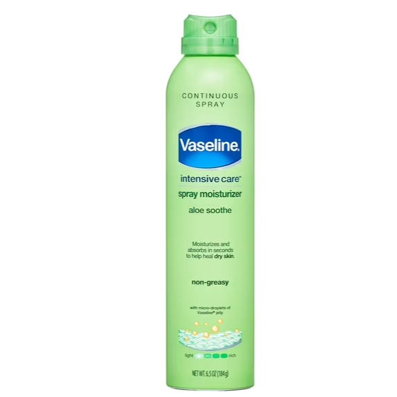 Vaseline Intensive Care Aloe Soothe Spray Lotion, 6.5 oz Lotion & Moisturizer Pasteur Pharmacy