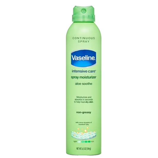 Vaseline Intensive Care Aloe Soothe Spray Lotion, 6.5 oz Lotion & Moisturizer Pasteur Pharmacy