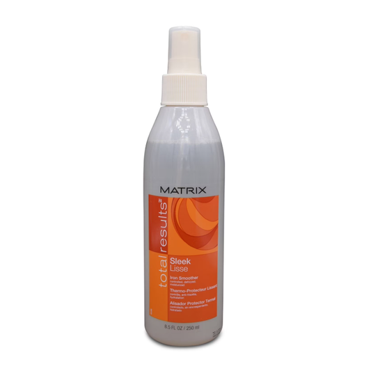 Matrix Total Results Sleek Iron Smoother 8.5 oz Hair Smoother Pasteur Pharmacy