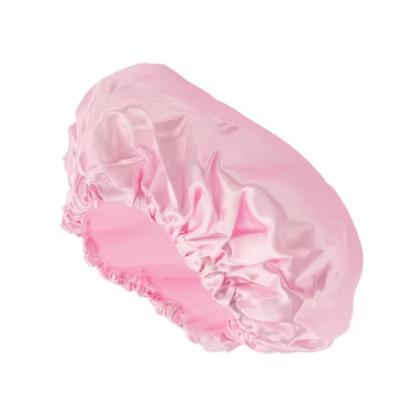 LA Indulgence Waterproof Shower Cap Pink Bath & Body Pasteur Pharmacy