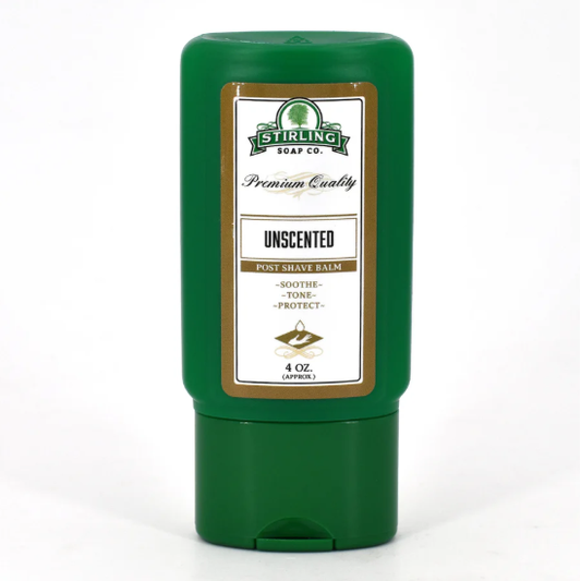 Bálsamo para después del afeitado sin aroma Stirling Soap Co. 4 Oz