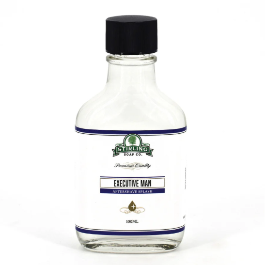 Stirling Soap Co. Executive Man Shaving Collection Shaving Set Pasteur Pharmacy Aftershave Splash 100ML