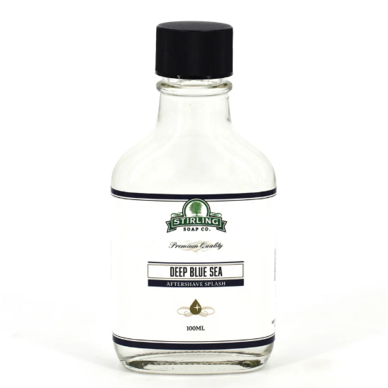 Stirling Soap Co. Deep Blue Sea Shaving Collection Shaving Set Pasteur Pharmacy Aftershave Splash 100ML