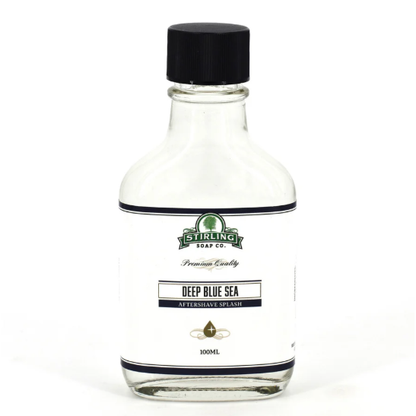 Stirling Soap Co. Deep Blue Sea Shaving Collection Shaving Set Pasteur Pharmacy Aftershave Splash 100ML