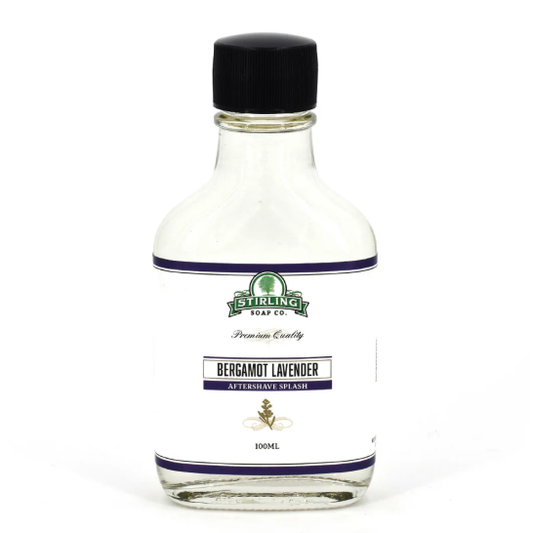 Stirling Soap Co - Bergamot Lavender Aftershave Splash 100ML Aftershave Pasteur Pharmacy