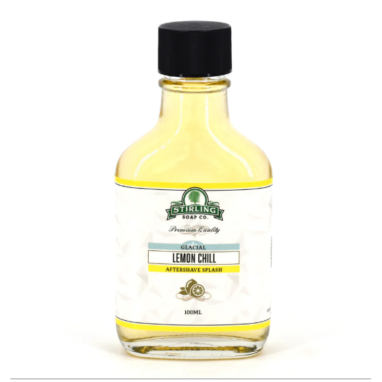Stirling Soap Co. Glacial - Lemon Chill Shaving Collection Shaving Set Pasteur Pharmacy Aftershave Splash 100ML