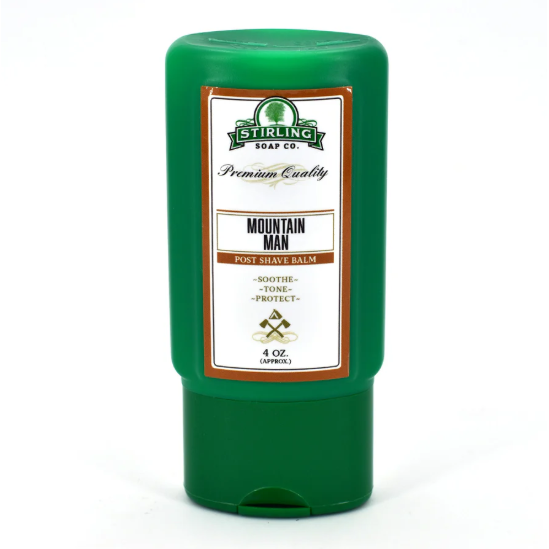 Stirling Soap Co. Mountain Man Shaving Collection Shaving Set Pasteur Pharmacy Post Shave Balm 4oz