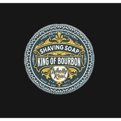 Wholly Kaw King of Bourbon Shaving Collection Shaving Set Pasteur Pharmacy Siero Shaving Soap 4 Oz