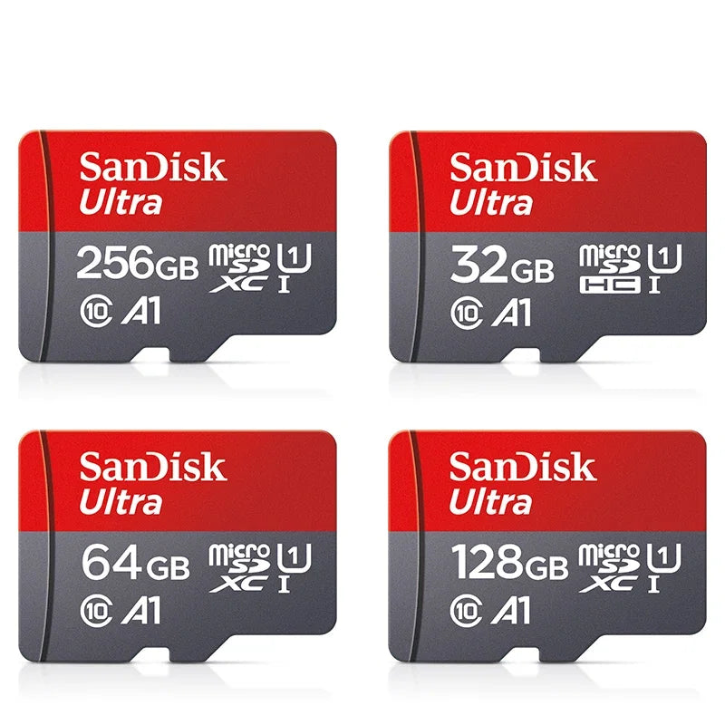 Capacity: 1TB - TFcard 64GB 16GB 32GB Memory Card 128GB Class 10 Microsd SD Card 100MB/S UHS-I A1 Card + Adapter for Phone/PC Standard Shippin