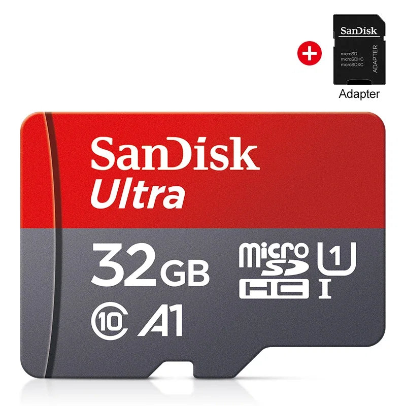 Capacity: 1TB - TFcard 64GB 16GB 32GB Memory Card 128GB Class 10 Microsd SD Card 100MB/S UHS-I A1 Card + Adapter for Phone/PC Standard Shippin