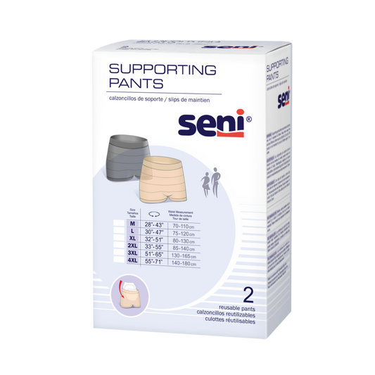 Seni Active Super Supporting Adult Pull-Up Diaper Pants, XL Size (2 Packs of 16, 32 Count Total) Incontinence Aids Pasteur Pharmacy