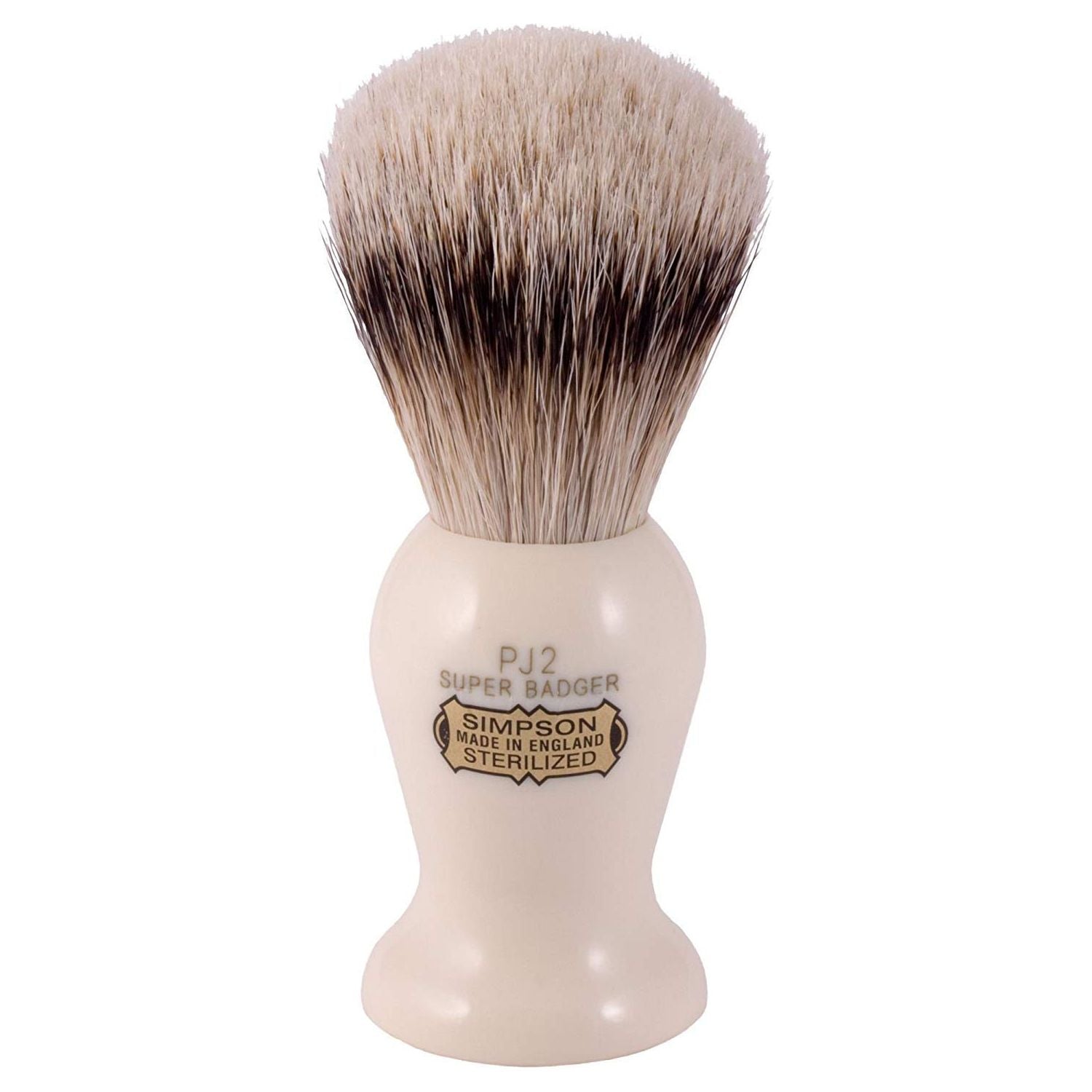 Simpsons Persian Jar Pj2 Best Badger Hair Shaving Brush With Imitation Ivory Shaving Brush Pasteur Pharmacy