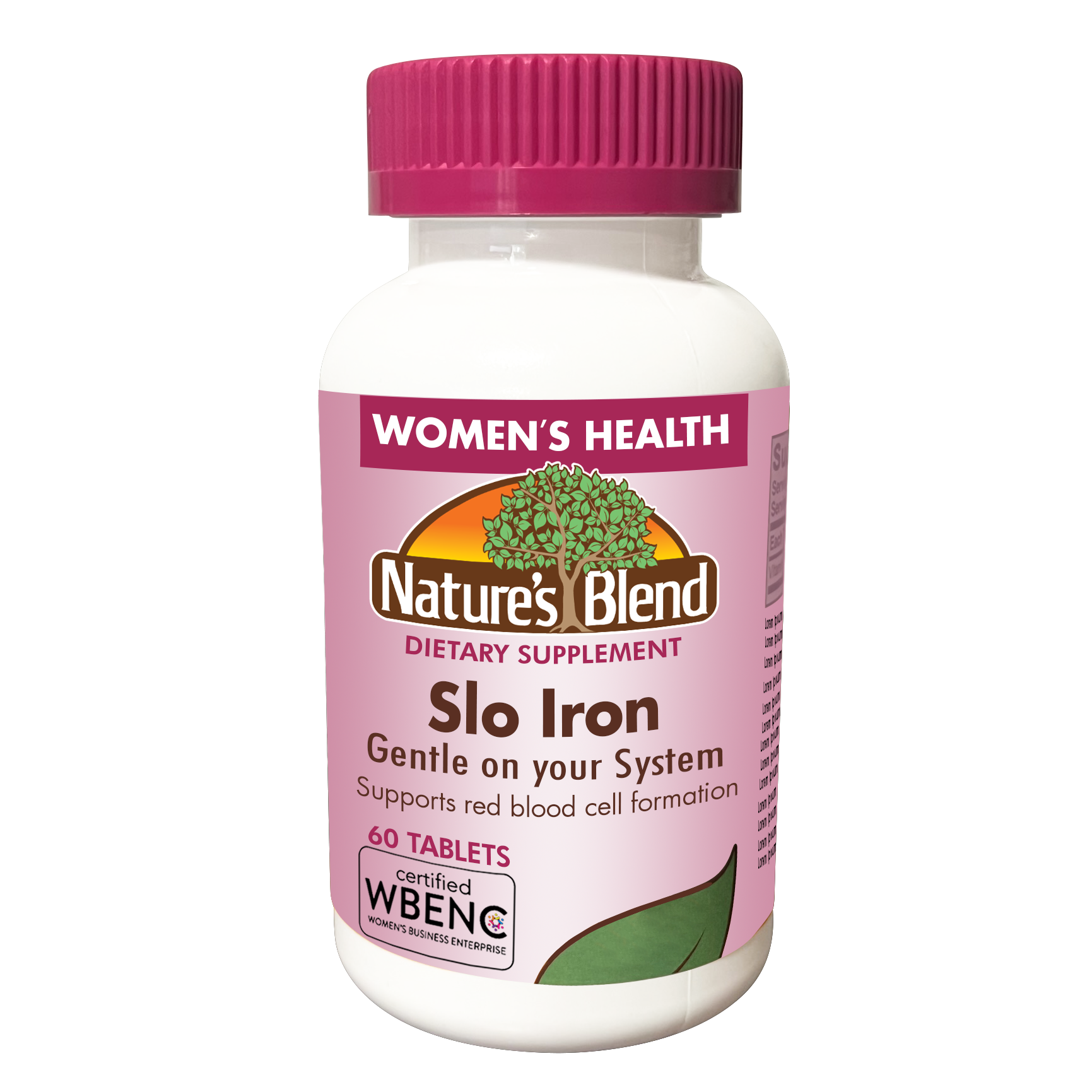 NAT B Slo iron tb 60 women Vitamins & Supplements Pasteur Pharmacy