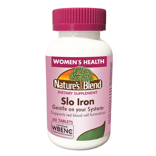 NAT B Slo iron tb 60 women Vitamins & Supplements Pasteur Pharmacy