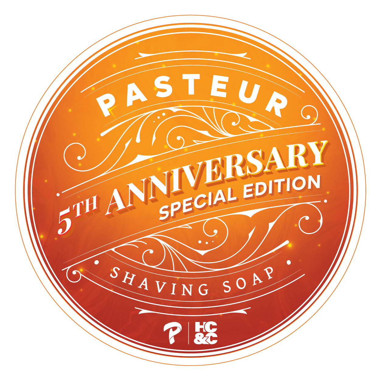 HC&C x Pasteur "5th Anniversary" Special Edition Shaving Set Pasteur Pharmacy Shaving Cream 4 Oz