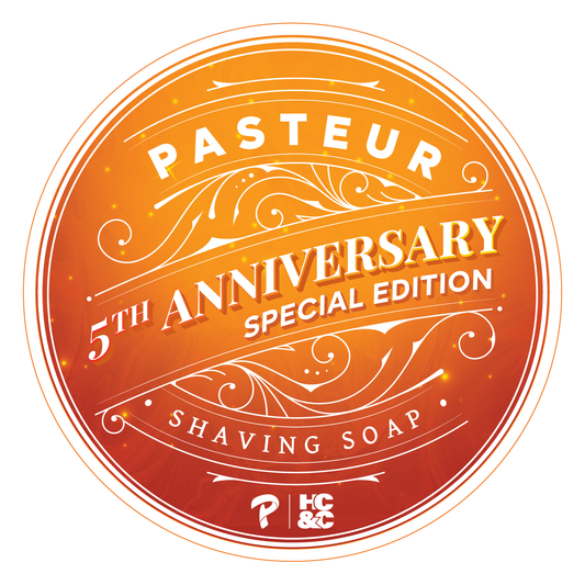 HC&C x Pasteur "5th Anniversary" Special Edition Shaving Set Pasteur Pharmacy Shaving Cream 4 Oz