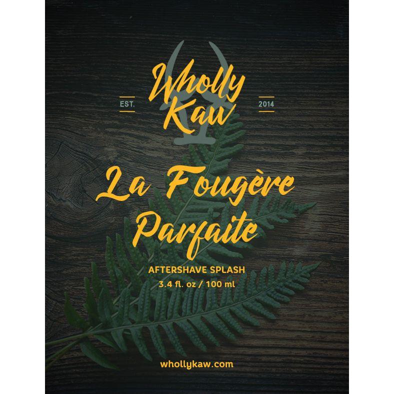Wholly Kaw La Fougere Parfaite Shaving Collection Shaving Set Pasteur Pharmacy Aftershave Splash 4 oz