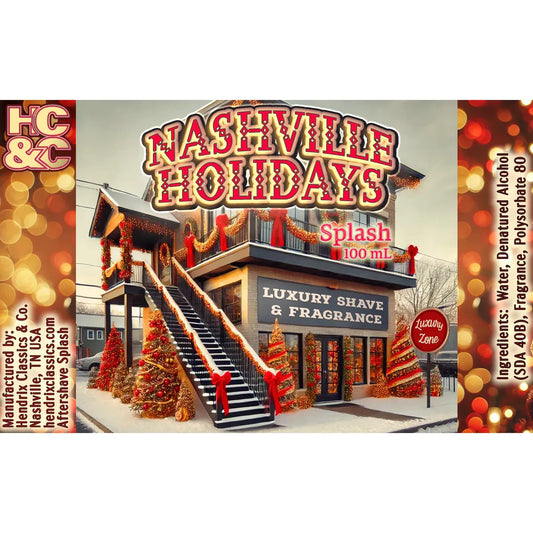 HC&C Nashville Holidays Shaving Collection Shaving Set Pasteur Pharmacy Aftershave Splash 100ml