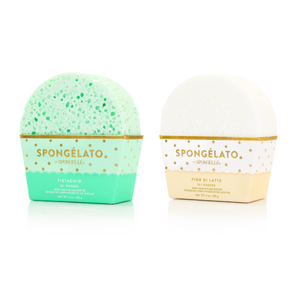 Set de esponjas exfoliantes corporales Spongelato