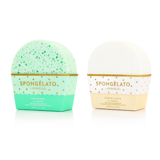 Set de esponjas exfoliantes corporales Spongelato