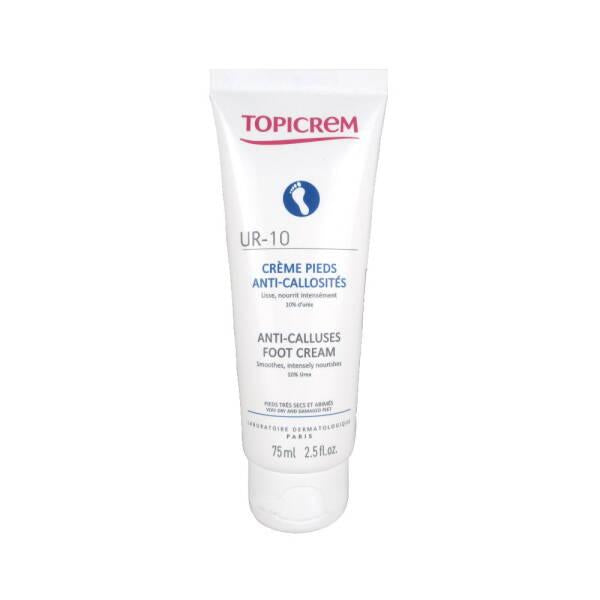 Topicrem SOS Repair Foot Cream 75ml - Intense Moisturization for Dry, Cracked Heels